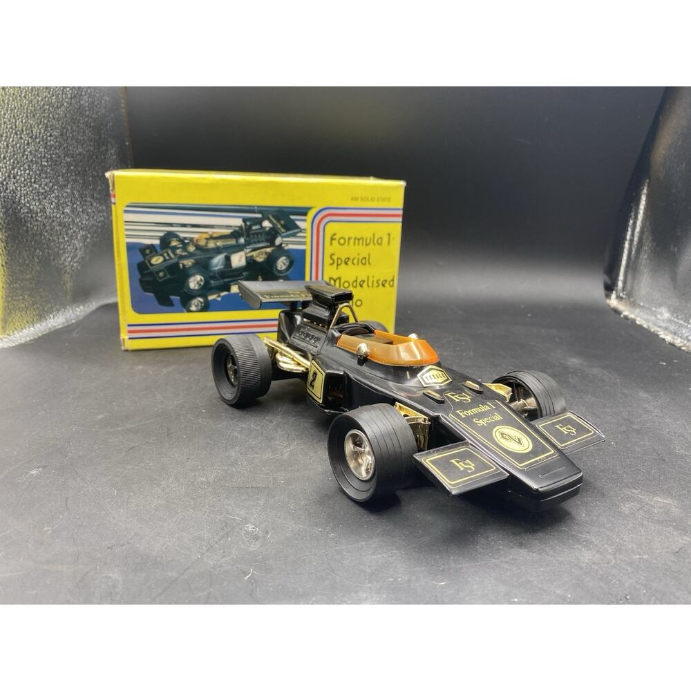 Formula 1 Special John Player Number 2 Indy Car AM Radio Read.